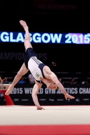 Diego Hypolito no Mundial de Glasgow (Foto: Ricardo Bufolin/CBG) Diego Hypolito no Mundial de Glasgow (Foto: Ricardo Bufolin/CBG)