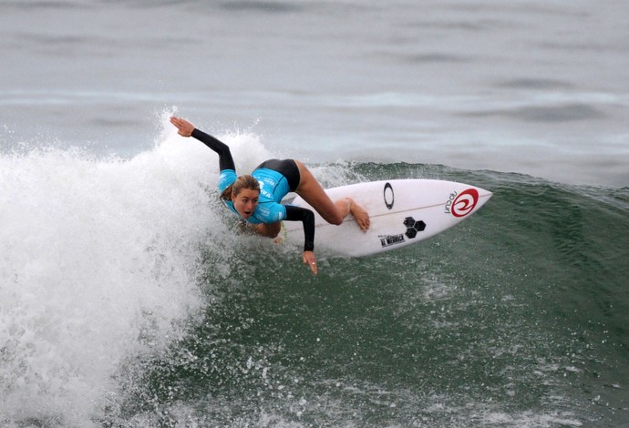 Nikki Van Dijk perde para Silvana Lima na Praia da Barra (Foto: André Durão) Nikki Van Dijk perde para Silvana Lima na Praia da Barra (Foto: André Durão)
