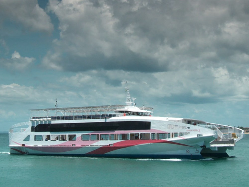 Ferry Anna Nery está em operação em Salvador (Foto: Divulgação)