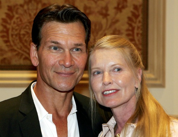 O ator Patrick Swayze e sua viúva, Lisa Niemi (Foto: Getty Images)