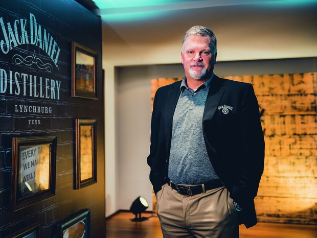 Jeff Arnett, master distiller da Jack Daniel's (Foto: Wesley Allen)