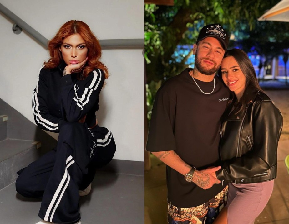 Fernanda Campos, Neymar e Bruna Biancardi
