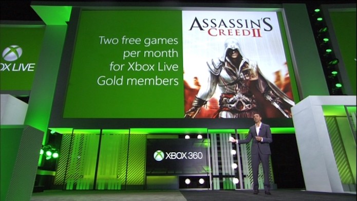 Games with Gold foi destaque da E3 de 2013 (Foto: Divulgação/Microsoft)