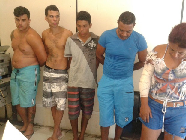 Grupo foi perseguido e preso pela polícia em Ipatinga (Foto: Wilkson Tarres/G1)