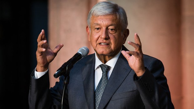 Andres Manuel Lopez Obrador, presidente eleito do México (Foto: Manuel Velasquez/Getty Images)