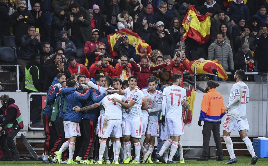 Espanha Aumenta Lista De Classificados Para A Eurocopa Para Seis Veja O Que Falta Definir Eliminatorias Da Eurocopa Ge