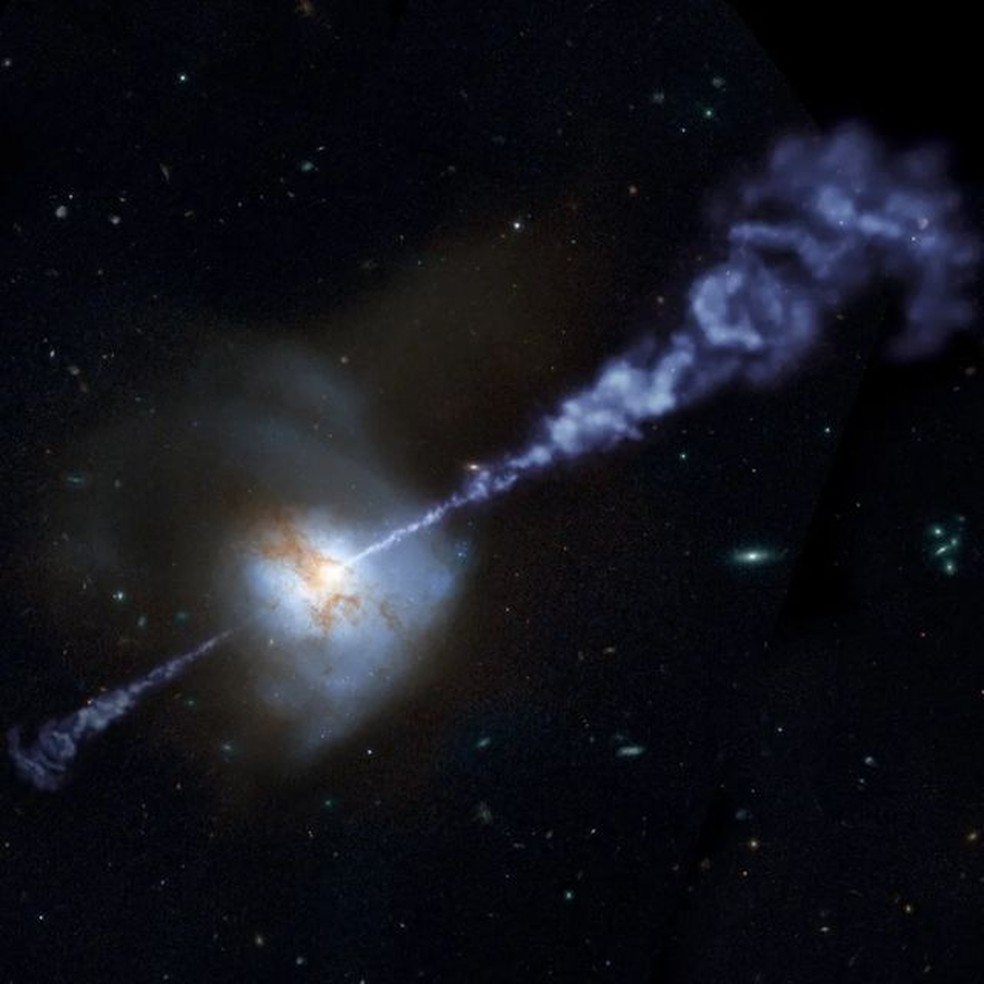 Buracos negros — Foto: NASA/JPL-CALTECH