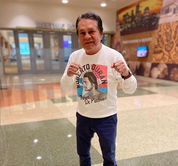 O ex-boxeador panamenho Roberto Durán (Foto: Instagram)