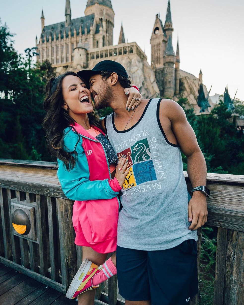 Larissa Manoela e Andr&eacute; Luiz Frambach &mdash; Foto: Reprodu&ccedil;&atilde;o/Instagram