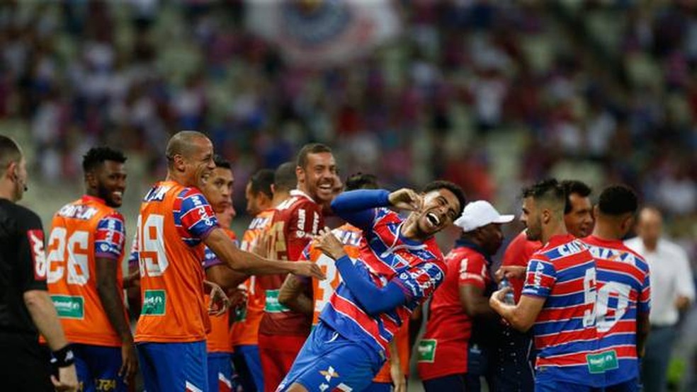 O Tricolor ficarÃ¡ com 26,4% do elenco atual. Jogadores como Gustavo, artilheiro do LeÃ£o, tem futuro incerto â€” Foto: DivulgaÃ§Ã£o