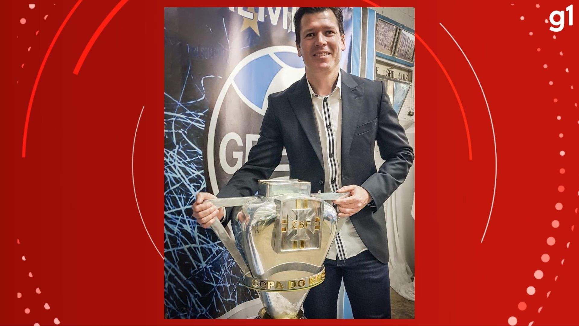 Ex-jogador do Grêmio e penta com a Seleção Brasileira é preso por falta de pagamento de pensão