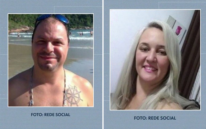 Flaviana, Romuyuki e filho Juan foram encontrados carbonizados no ABC — Foto: Reprodução/Redes Sociais