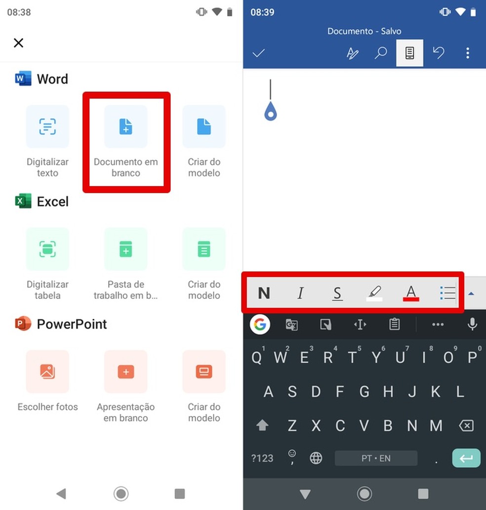 Como Editar Um Arquivo Word No Celular