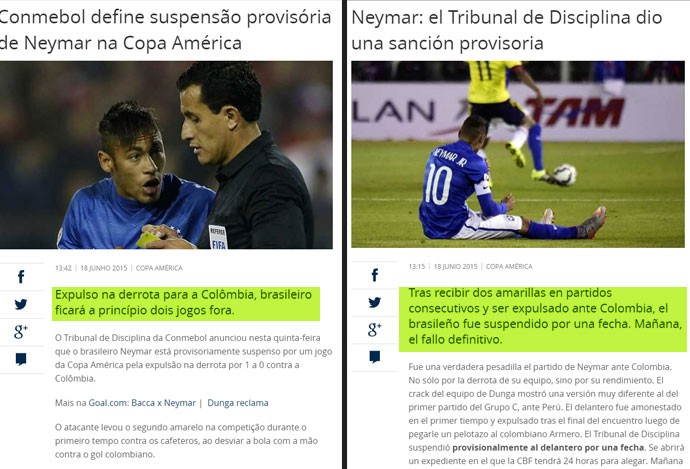 Montagem Neymar Matéria copa américa (Foto: Reprodução)