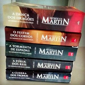 Coleção completa que deu origem à série 'Game of Thrones' está na lista do evento (Foto: Divulgação) Coleção completa que deu origem à série 'Game of Thrones' está na lista do evento (Foto: Divulgação)
