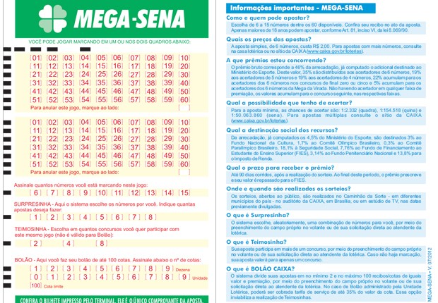 O QUE É COTA NO BILHETE BOLÃO DA LOTERIA ( RECIBO MEGA SENA, QUINA,  LOTOFÁCIL, DUPLA SENA ) 