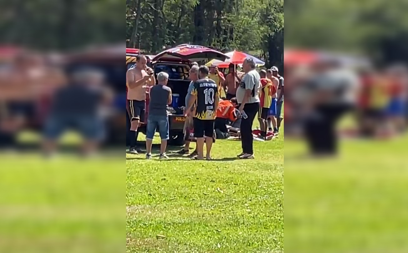 Homem morre durante partida de futebol em Sorocaba
