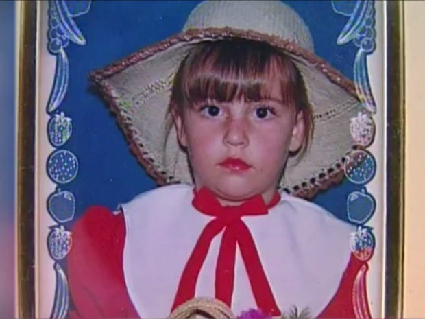 Menina de cinco anos foi uma das vítimas de Miranda em 2000 (Foto: Reprodução/TV TEM)