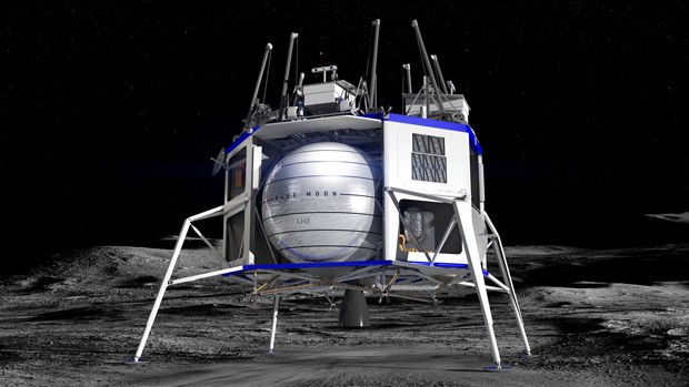 Jeff Bezos apresenta nova sonda lunar nos EUA (Foto: Divulgação)