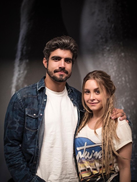 Caio Castro e Carla Diaz (Foto: Mario Farache)