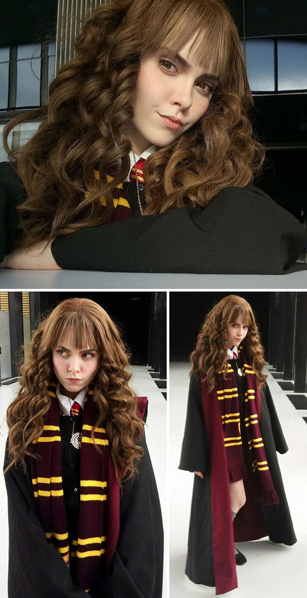 Garota russa se transforma em personagens famosos (Foto: Reprodução/Instagram) Garota russa se transforma em personagens famosos (Foto: Reprodução/Instagram)