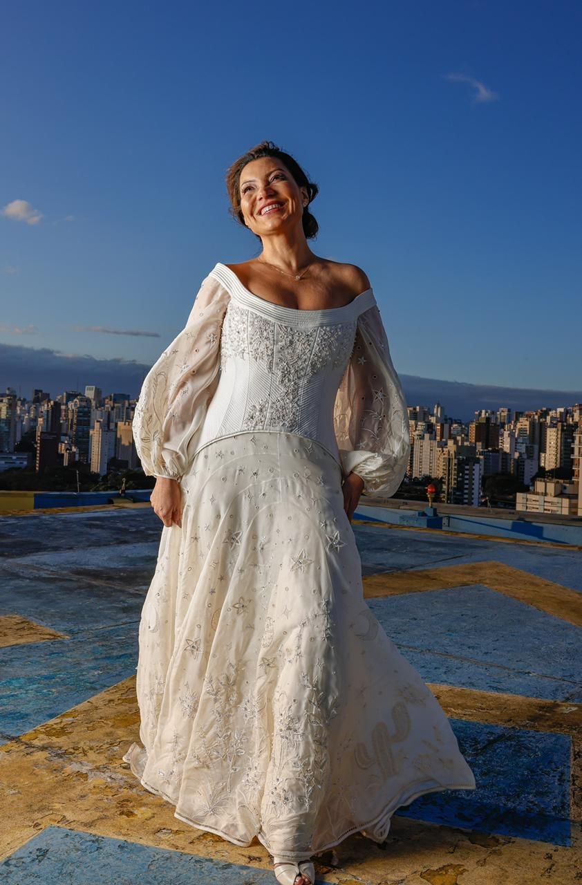 Casamento de Lula-Janja: conheça o trabalho das bordadeiras do sertão do RN que fizeram o vestido da noiva