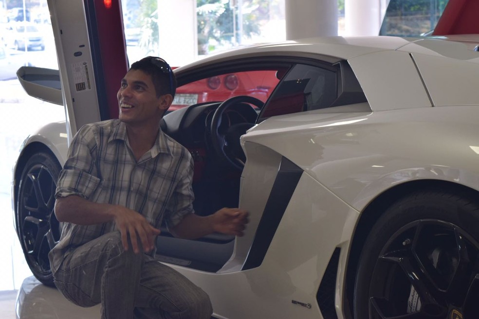 Mecânico que criou 'LamborgUno' conhece Lamborghini em MT: 'Parece uma  nave' | Mato Grosso | G1