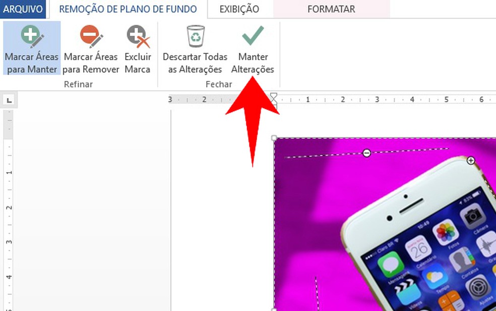 Como remover o fundo de fotos e deixálo transparente usando o Word