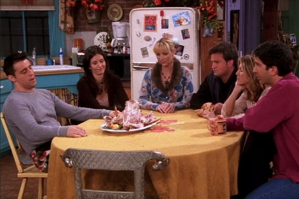 O elenco principal da série Friends (Foto: Reprodução)