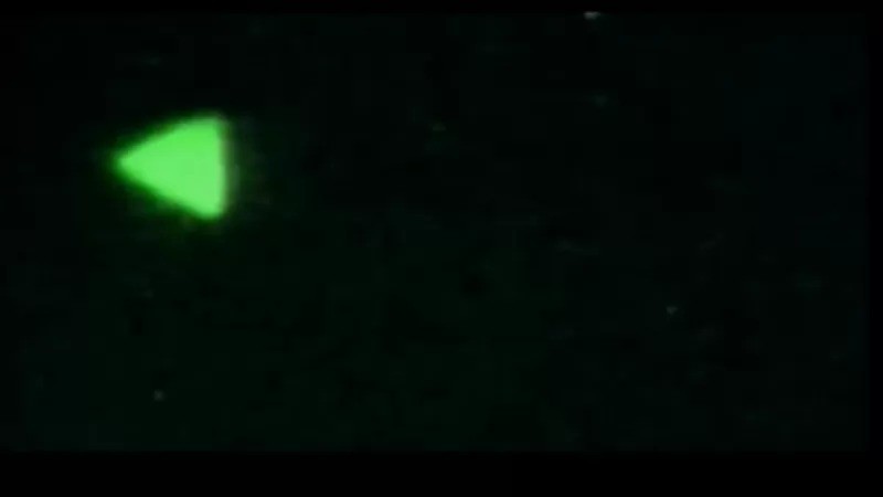 Um dos objetos não identificados exibidos no Congresso (Foto: Naval Air Systems Command via BBC News)