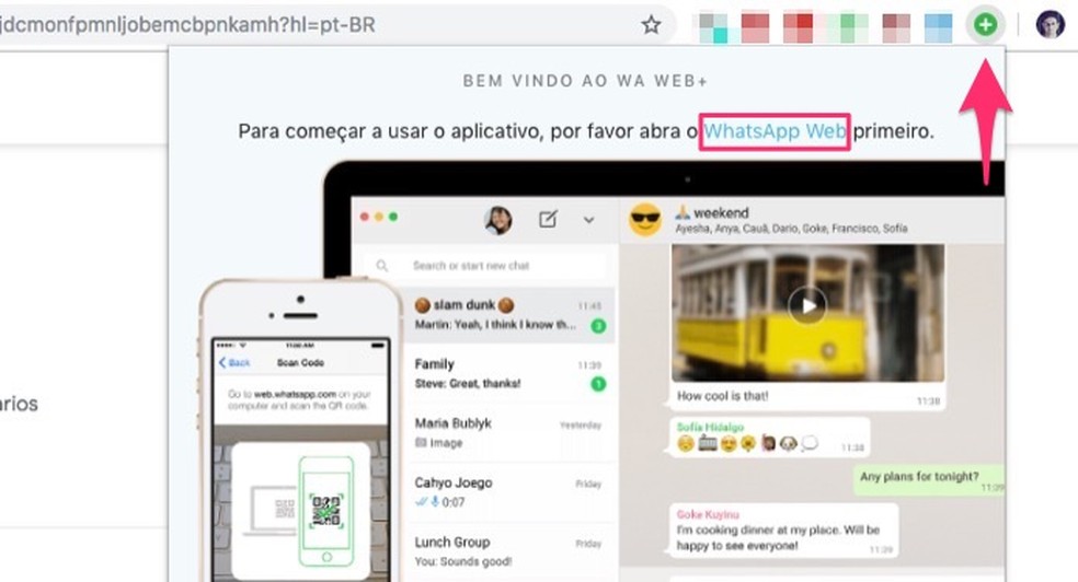 online no whatsapp web extensao destaca contatos que estao disponiveis redes sociais techtudo