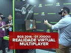 Realidade virtual na BGS: G1 faz duelo de magias e 'escala' o Everest