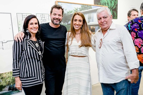 Beth Pinto Guimarães, Miguel Pinto Guimarães, Paula Marinho e Afonso Pinto Guimarães