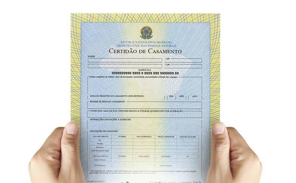 Certificado estado civil online