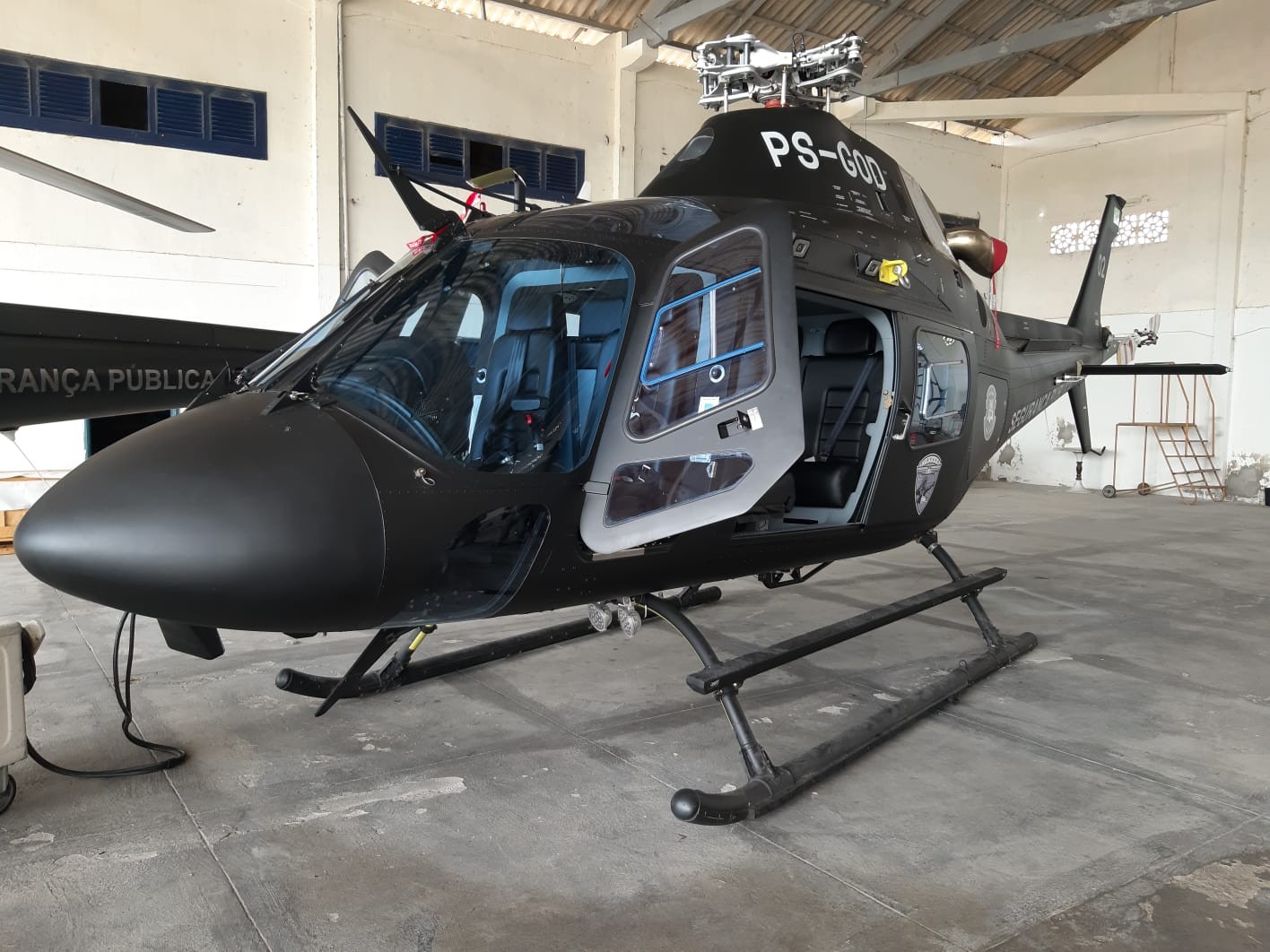 Potiguar 2: RN recebe novo helicóptero para operações de segurança pública