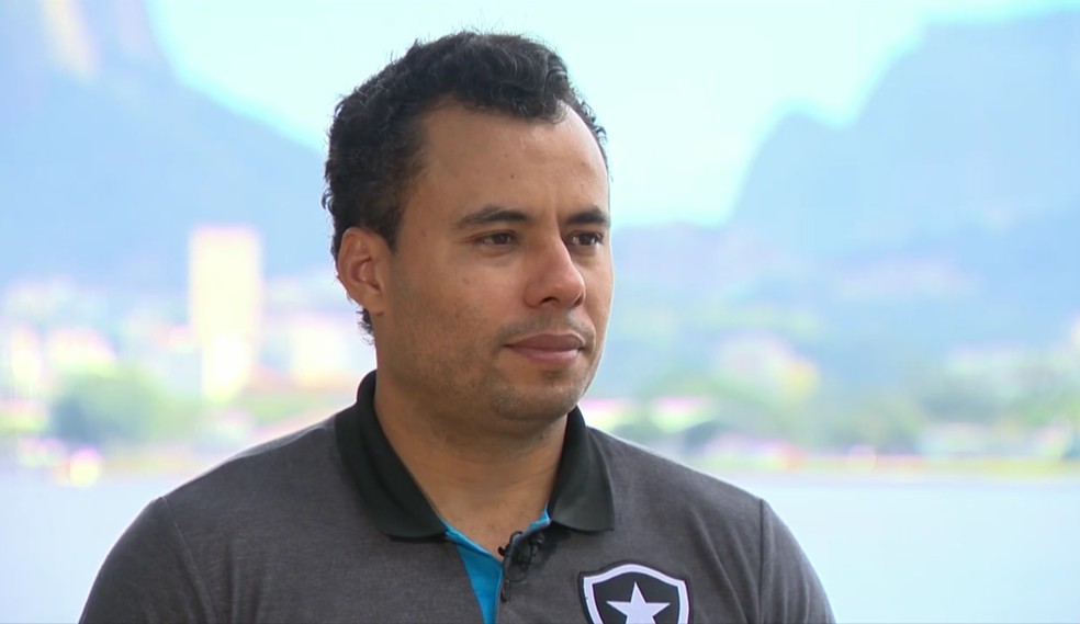 Jair Ventura completou um ano à frente do Botafogo no último fim de semana (Foto: Reprodução SporTV)