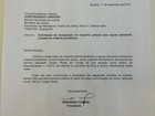 Cunha pede à PF para apurar suposta oferta de propina a Fausto Pinato