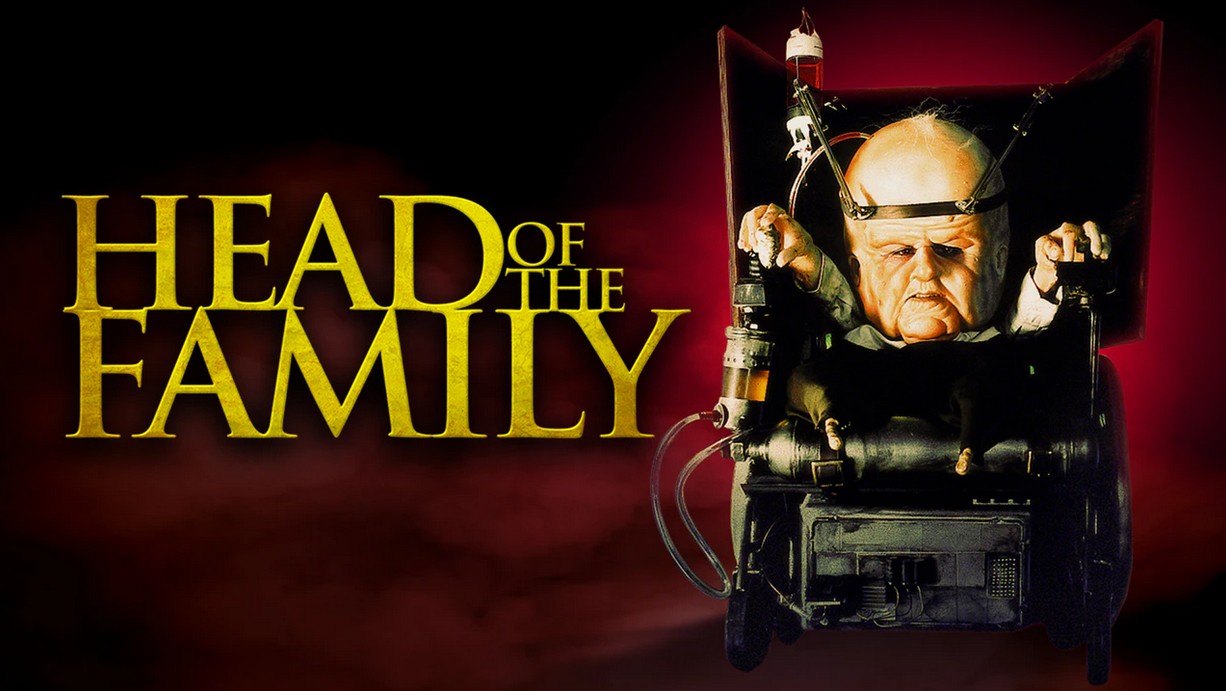 O cartaz Head of the Family, filme realizado pela  Full Moon Features, a mesma produtora de Corona Zombies, inspirado na pandemia do coronavírus (Foto: Divulgação)