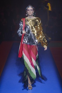 Desfile da Gucci na Semana de Moda de Milão