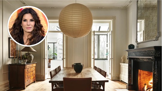 Sandra Bullock assina décor de sua casa em NY