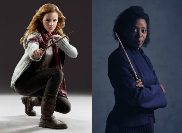 Hermione: vivida por Emma Watson no cinema e Noma Dumezweni nos palcos (Foto: Reprodução)