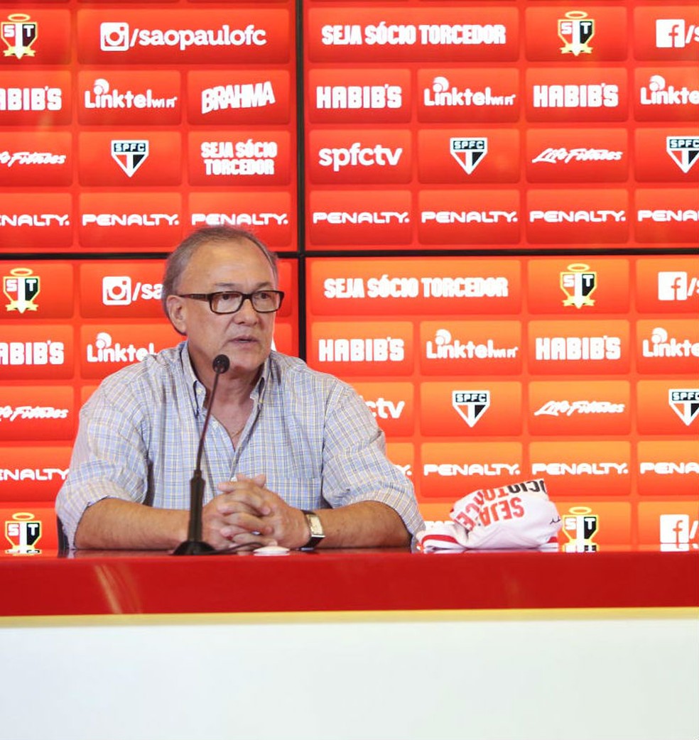 Rubens Moreno foi diretor de futebol do São Paulo entre 2015 e 2016 — Foto: site oficial / saopaulofc.net