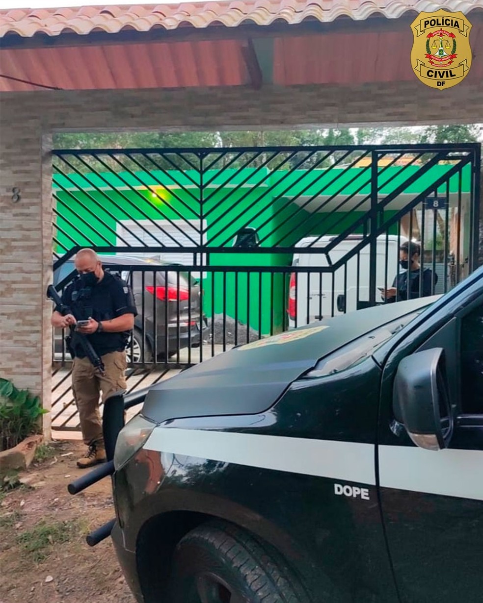 PCDF deflagra operação contra desvio de recursos de programa da Secretaria de Saúde — Foto: PCDF/Reprodução
