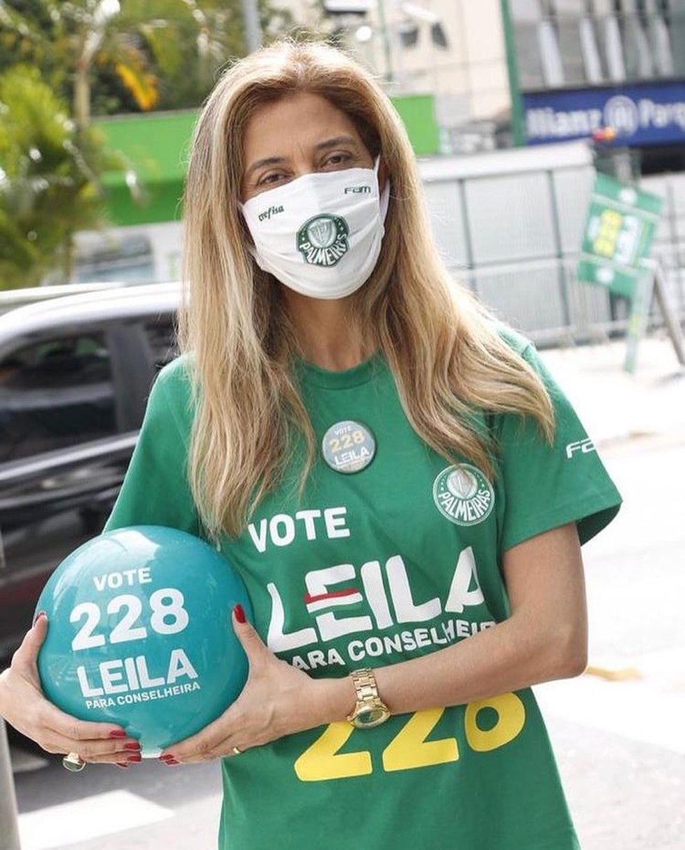 Leila Pereira é reeleita conselheira e já pode concorrer à presidência do Palmeiras