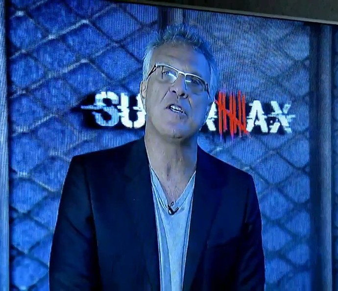 Pedro Bial anuncia a primeira prova do reality (Foto: TV Globo)