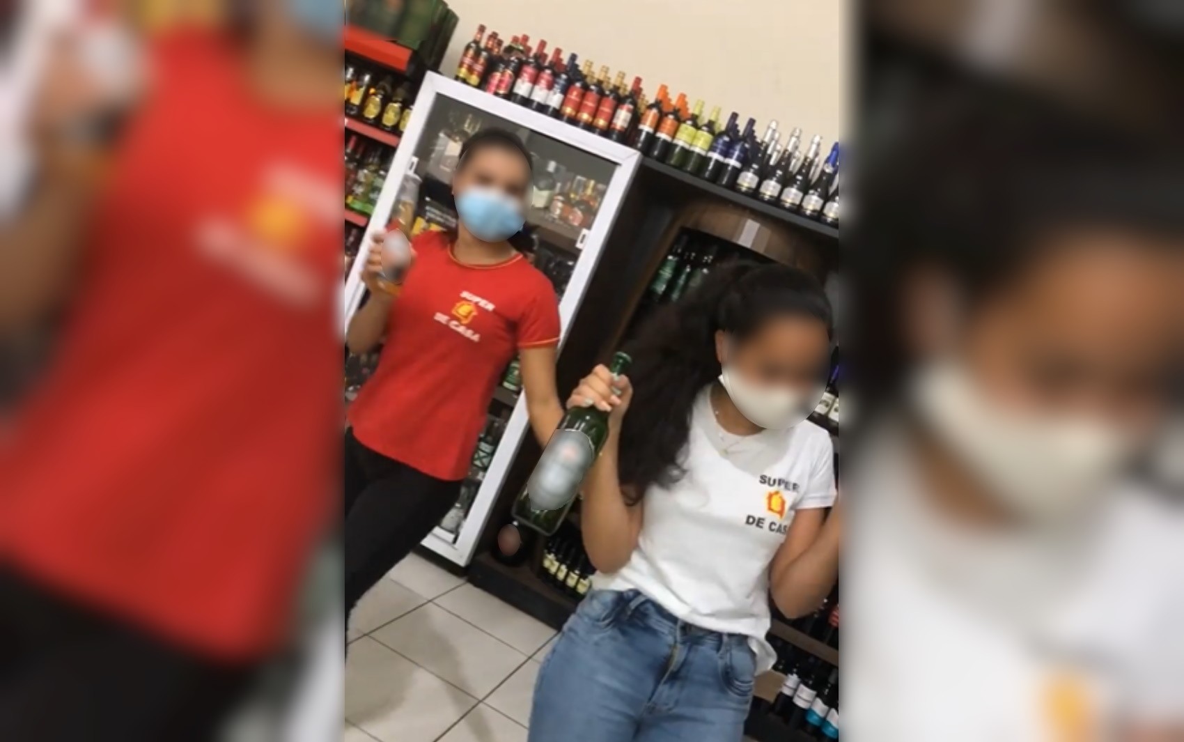 Adolescentes aparecem em propaganda de bebidas alcoólicas de supermercado em São Luís de Montes Belos; vídeo