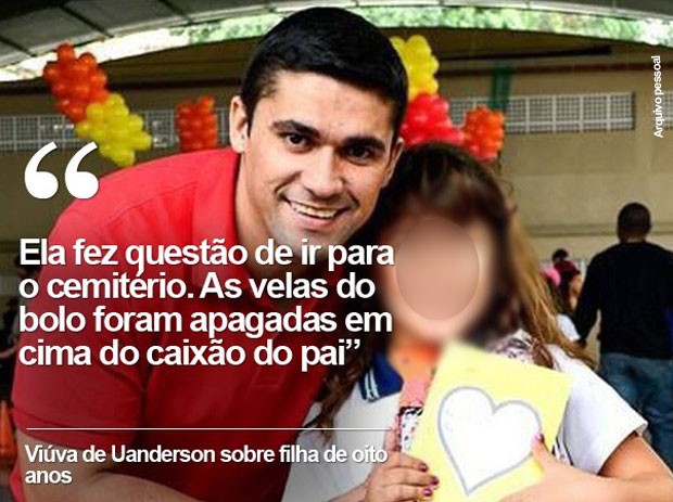 Uanderson foi o primeiro comandante de UPP a morrer no Rio (Foto: Arquivo pessoal)