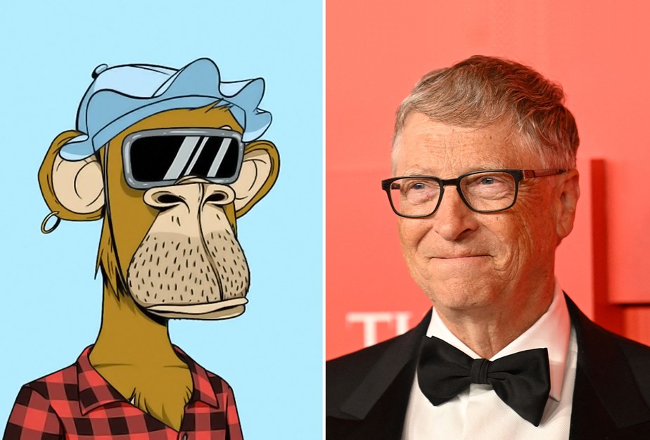 Gates, criador da Microsoft, ironizou os 'Bored Apes'