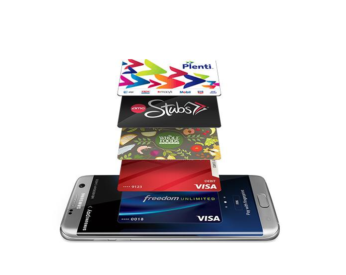 Com Samsung Pay, usuários podem pagar compras usando o celular (Foto: Reprodução/Samsung) (Foto: Com Samsung Pay, usuários podem pagar compras usando o celular (Foto: Reprodução/Samsung))