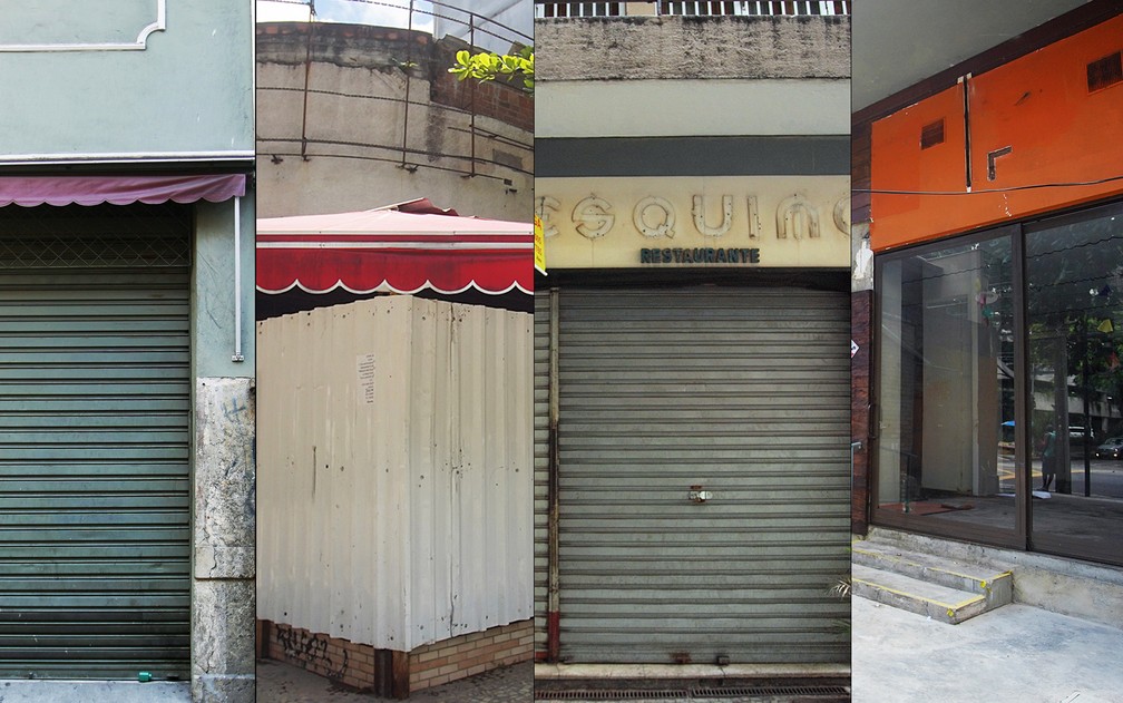 Restaurantes tradicionais do Rio fecharam as portas durante a pandemia — Foto: Marcos Serra Lima/G1